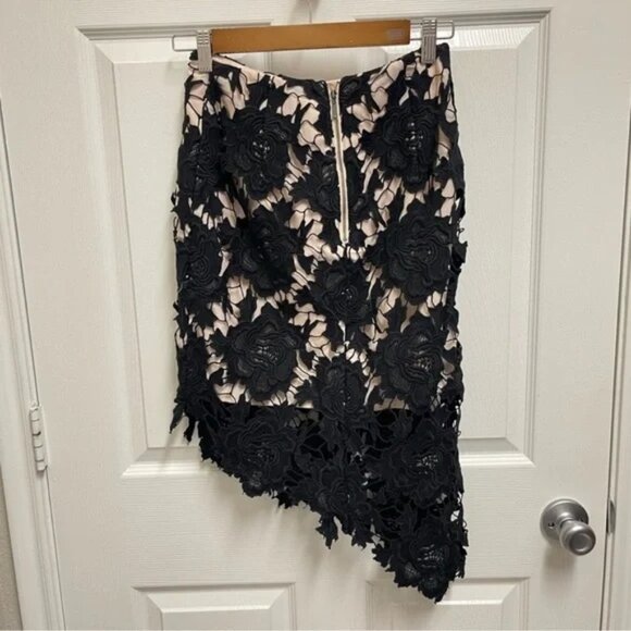 🖤Keepsake The Label I Will Wait Skirt Black Lace - Picture 7 of 10